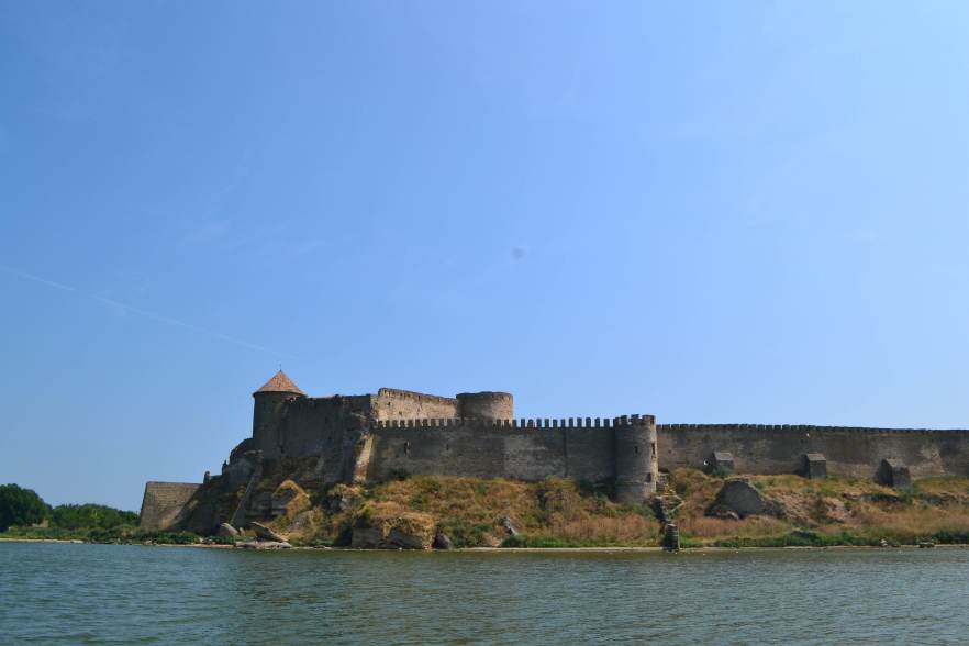 View of the fortress from the estuary