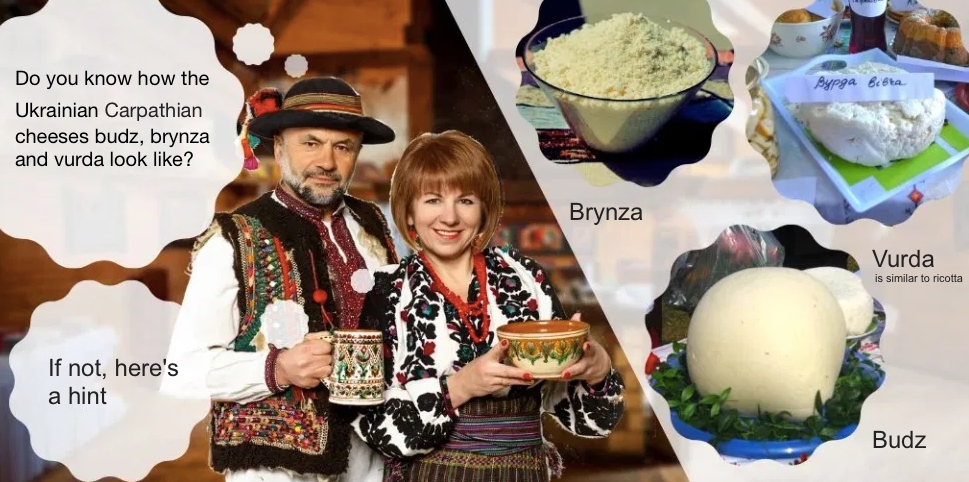 Ukrainian Carpathian Cheese