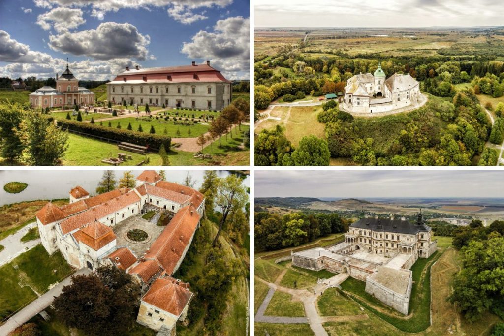 Castles of Lviv region