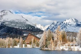 Словаччина. Štrbské pleso “Штрбське плесо"