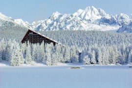 Словаччина. Štrbské pleso “Штрбське плесо"