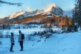 Словаччина. Štrbské pleso “Штрбське плесо"