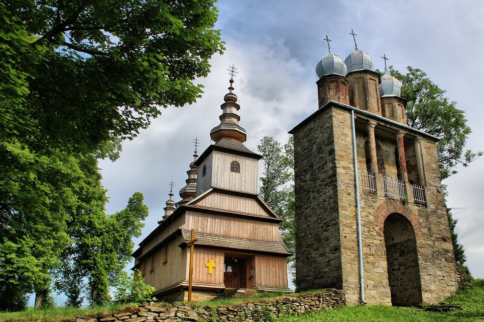 Radoszyce "Радошице". Деревянная церковь св. Димитрия (1868 г.)