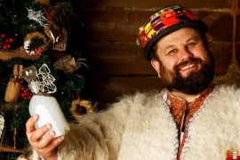 New Year in Bukovel: skis, sleds and Hutsul folk entertainment