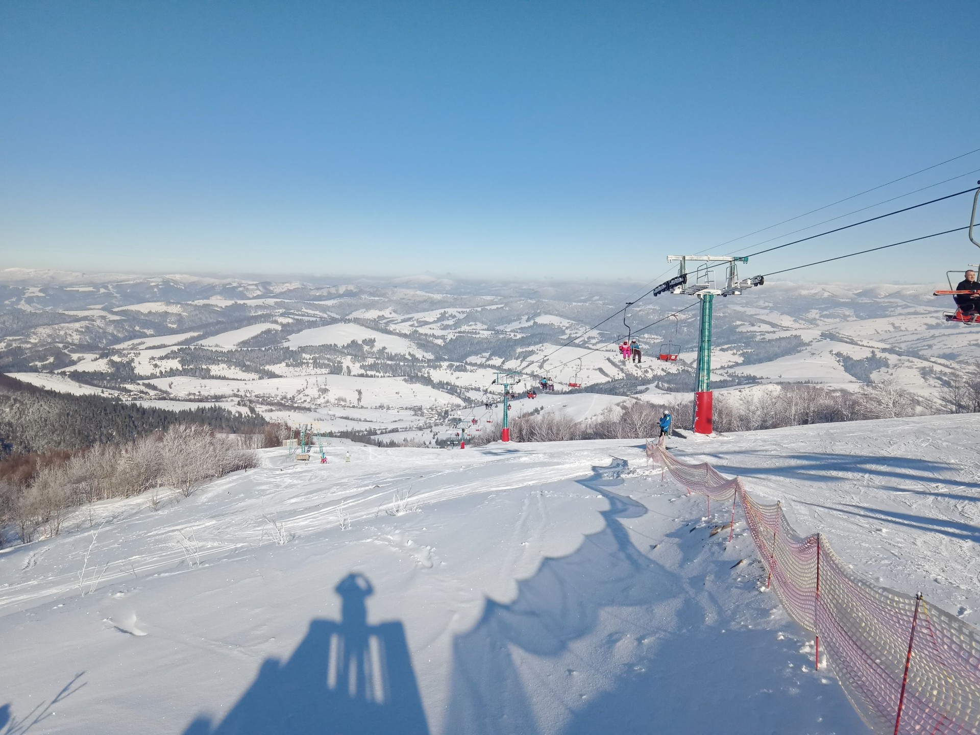 Канатка на Боржаву і Синевир