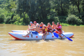 Dnister river rafting and top gems of Frankivsk Region