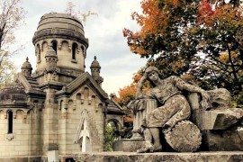 Величественное Лычаковское кладбище