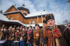Hutsul Christmas in Kryvorivnia
